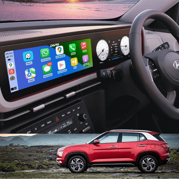 DAPS GRANDE SERIES | 12.3" OEM FIT FOR CRETA 2024 + | DSP Android Stereo | APPLE CARPLAY & ANDROID AUTO | 360? PANORMIC CAMERA SUPPORT (4GB/32GB) - Image 2