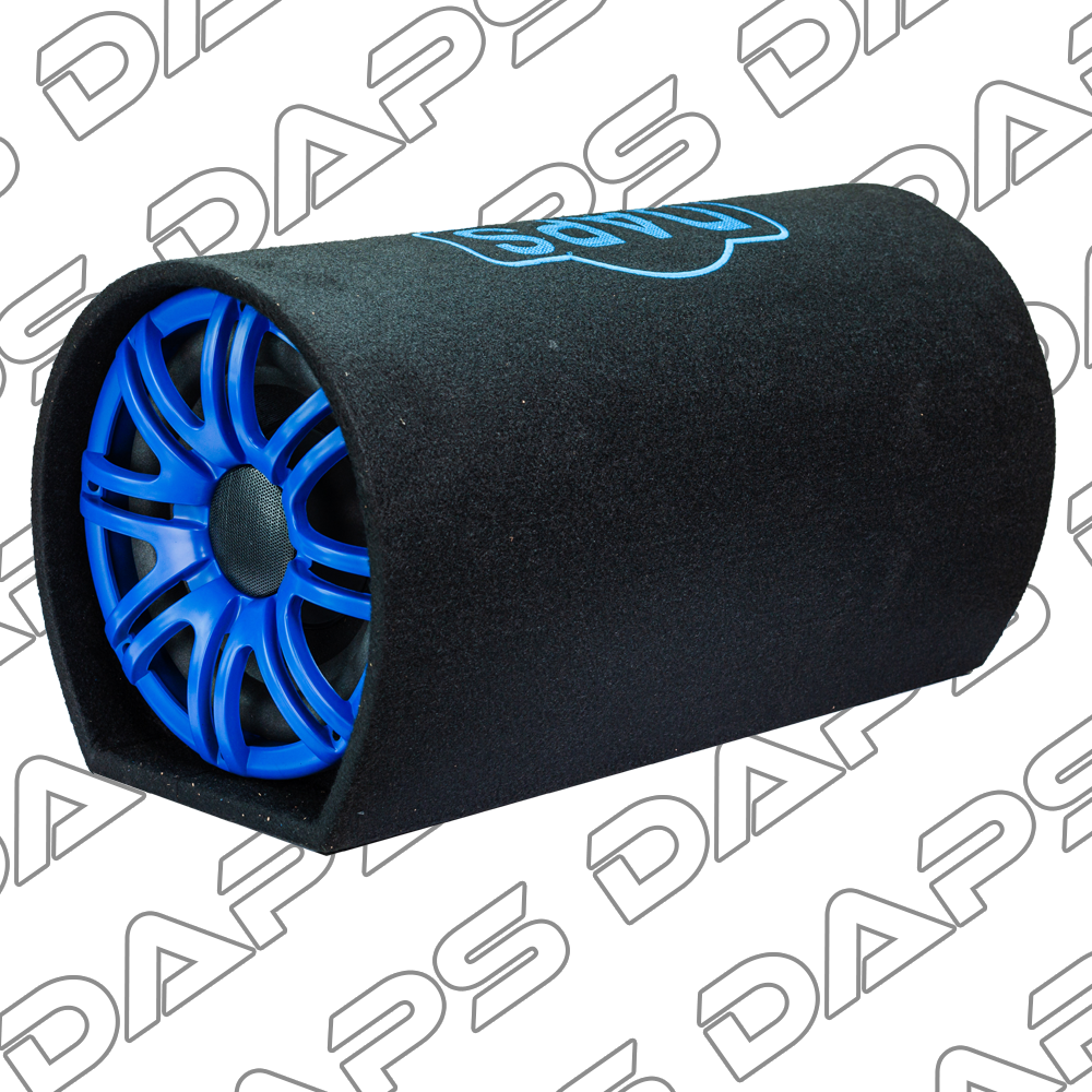 DAPS 10" Bass Tube with Inbuilt Amplifier – D-Shape Design