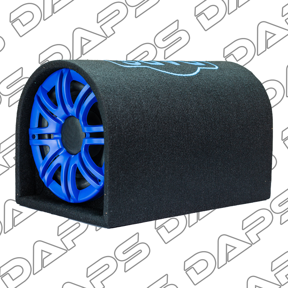 DAPS 8" Bass Tube with Inbuilt Amplifier – D-Shape Design