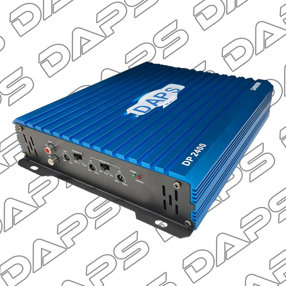 DAPS DP2400 2-Channel 2400W Car Amplifier