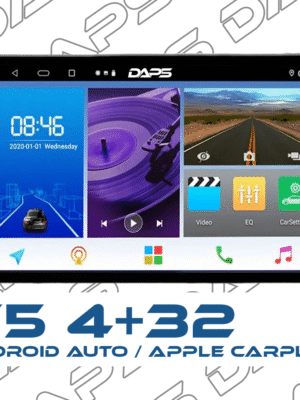 DAPS OCTA Series DSP Android Stereo – 360° Camera Support (4GB/32GB)