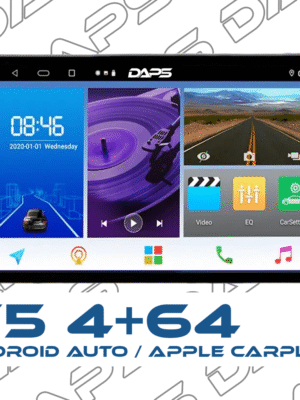 DAPS OCTA Series DSP Android Stereo – 360° Camera Support (4GB/64GB)