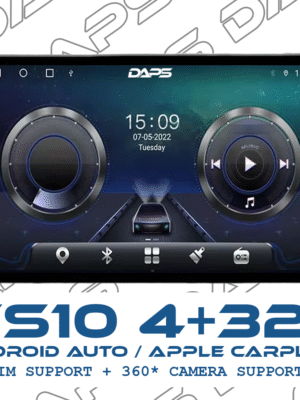 DAPS Mighty Series DSP Android Stereo – LTE SIM, 3D 360° Camera (4GB/32GB)