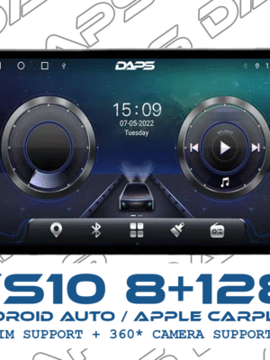 DAPS Mighty Series DSP Android Stereo – LTE SIM, 3D 360° Camera (8GB/128GB)