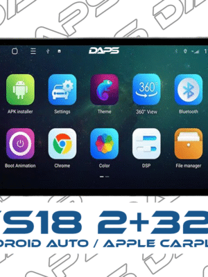 DAPS Mighty Series DSP Android Stereo – LTE SIM, 3D 360° Camera (2GB/32GB)