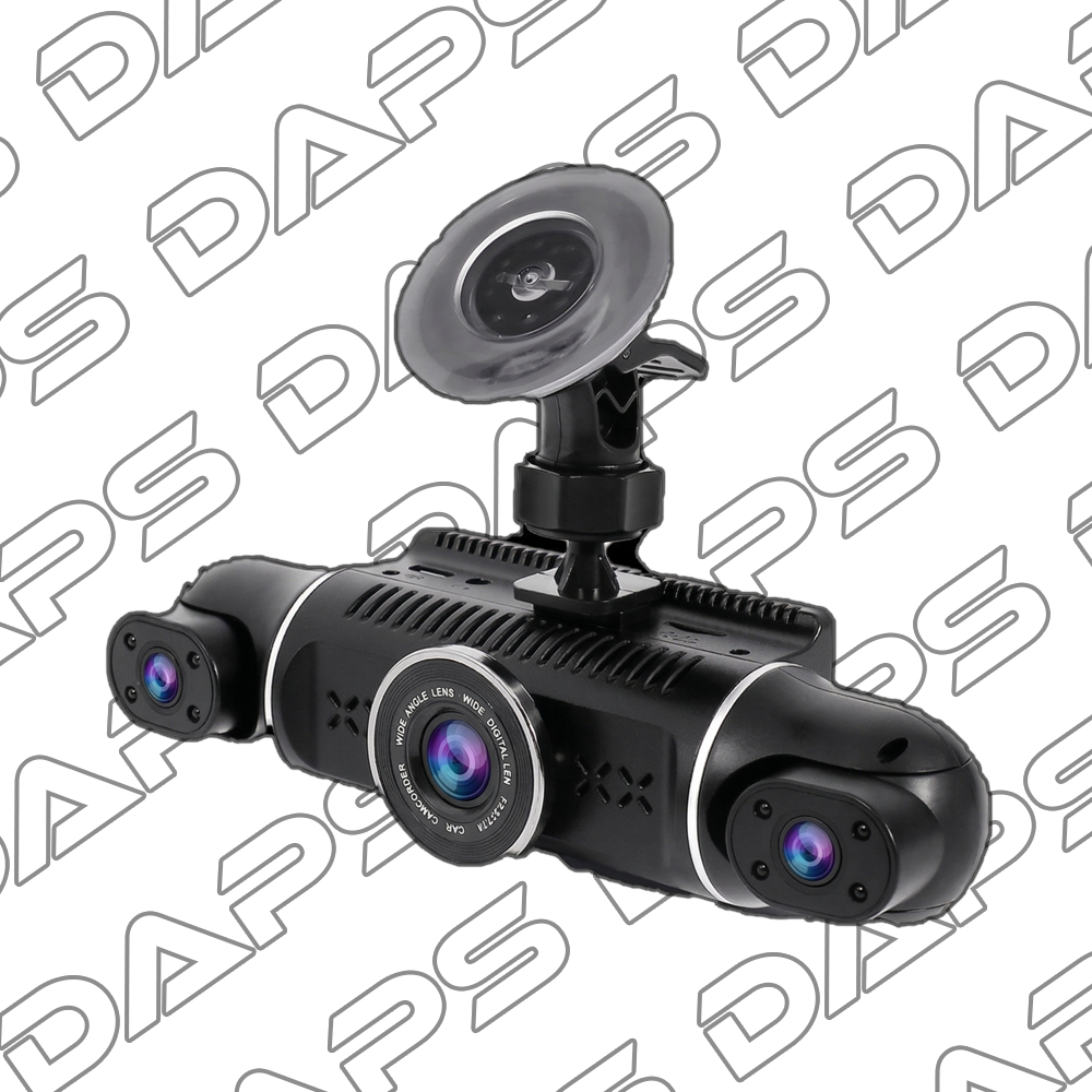 DAPS 4 Channel 4K Dashcam with Hard Wiring Kit